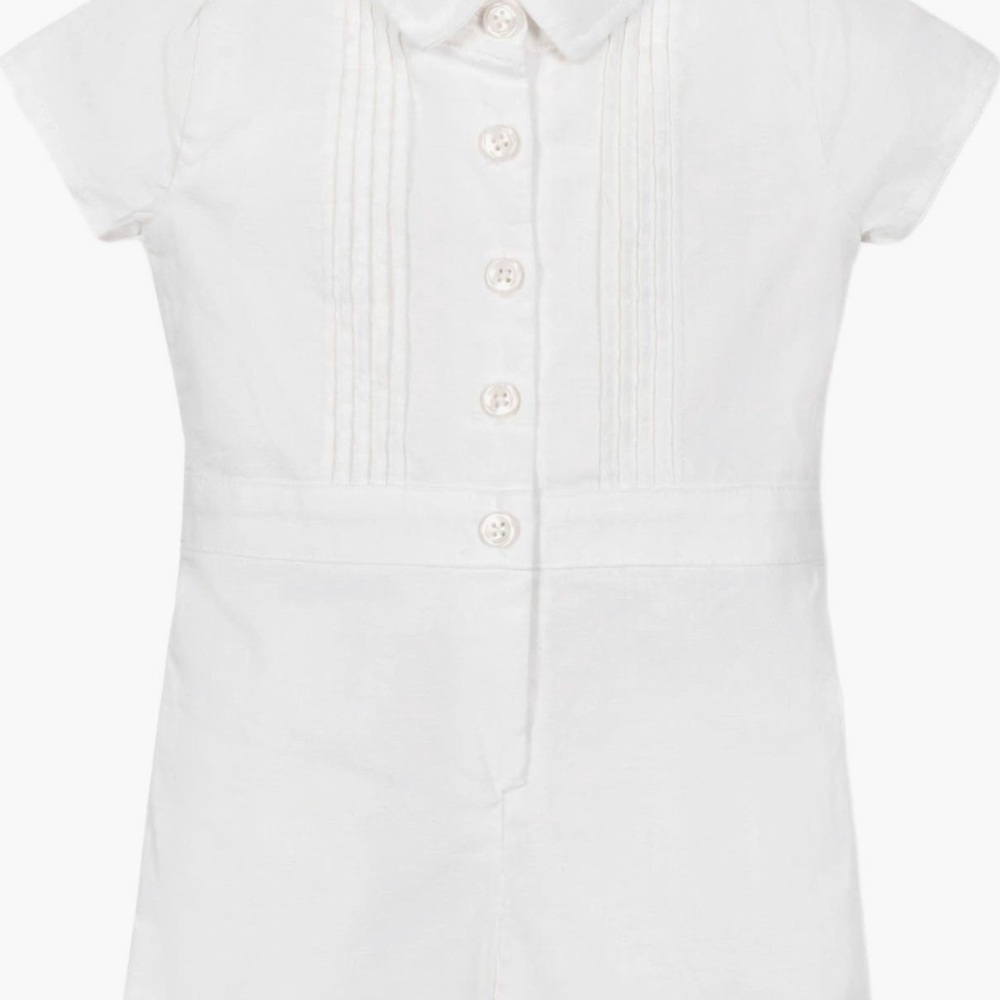 Classic White Kids One Piece NWOT